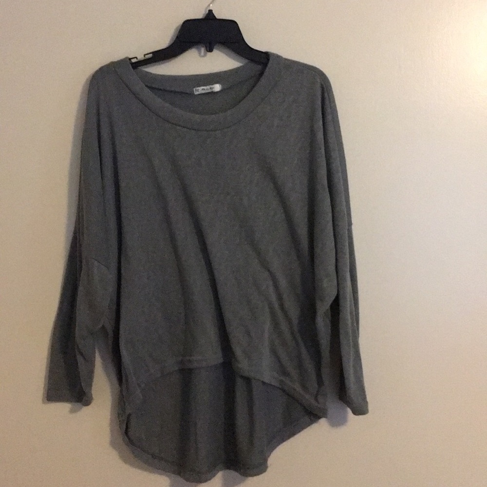 Grey Long sleeve top